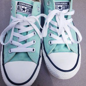 Converse Women's Sneakers - Mint Green 7